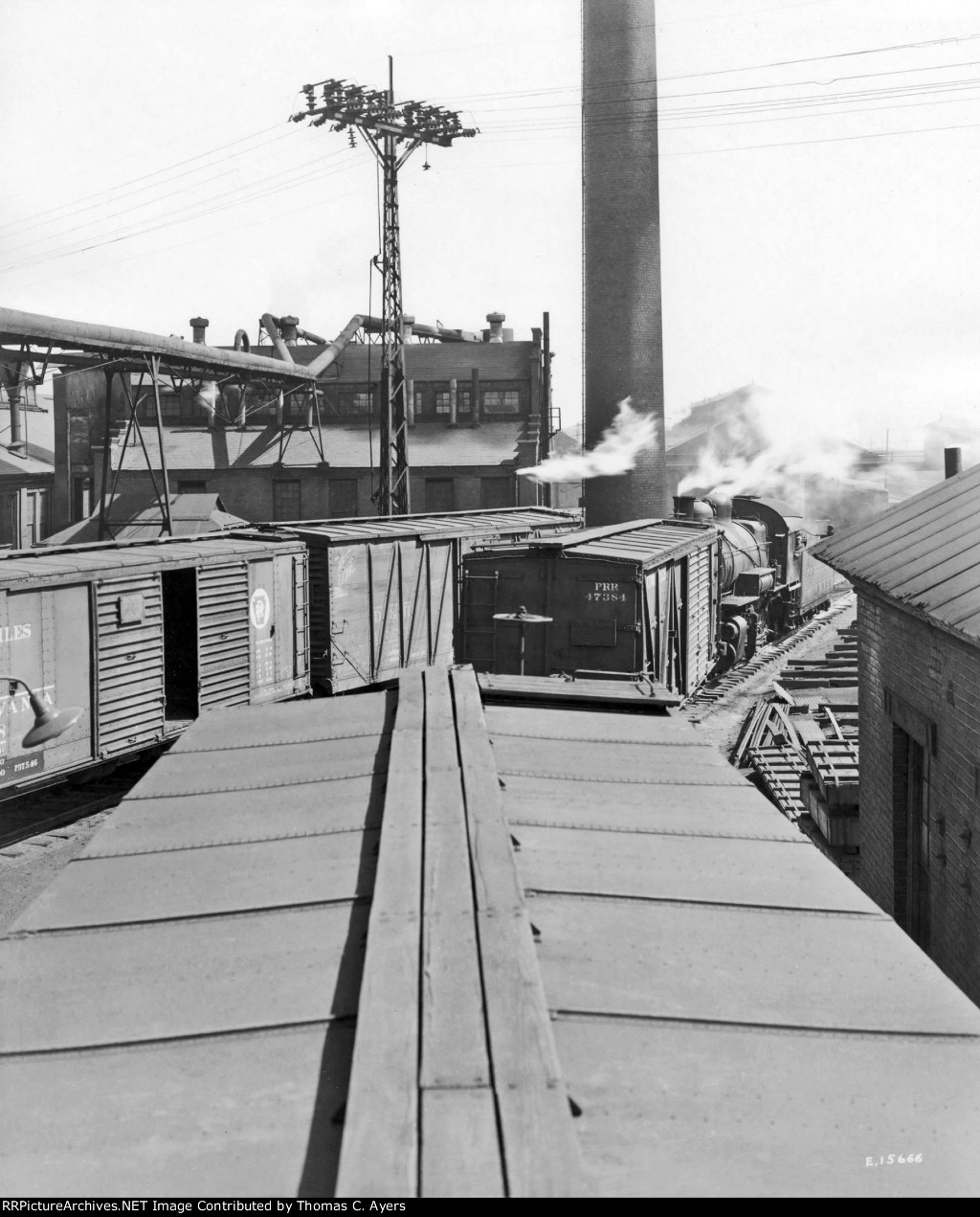 PRR Altoona Passenger Car Shops, 1946